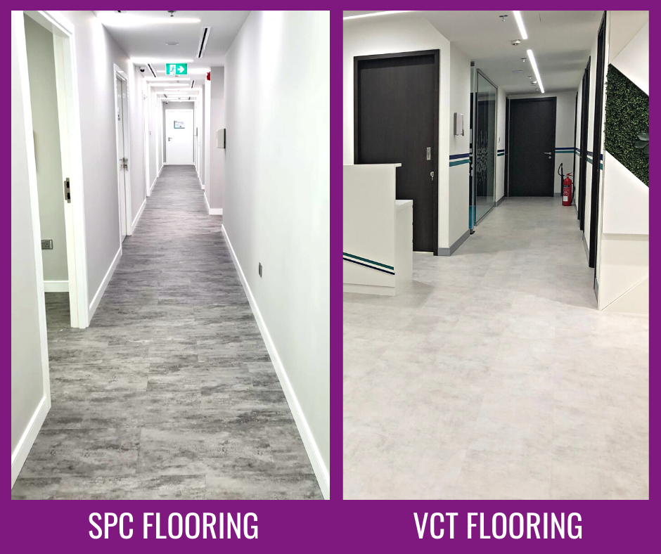 SPC Flooring and VCT Flooring